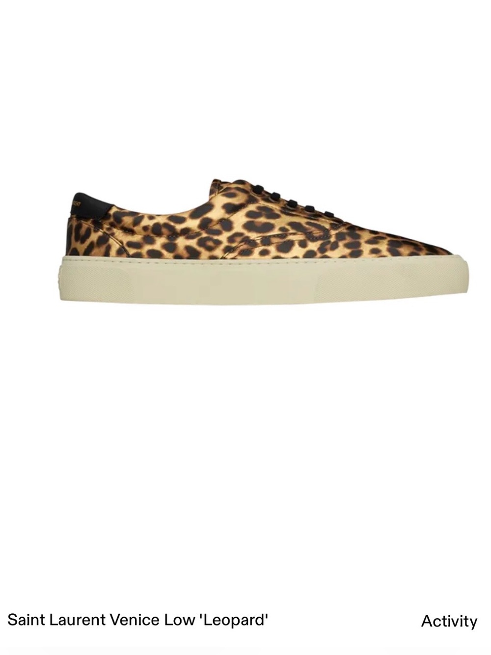 Saint Laurent Venice Low 'Leopard' Sneakers